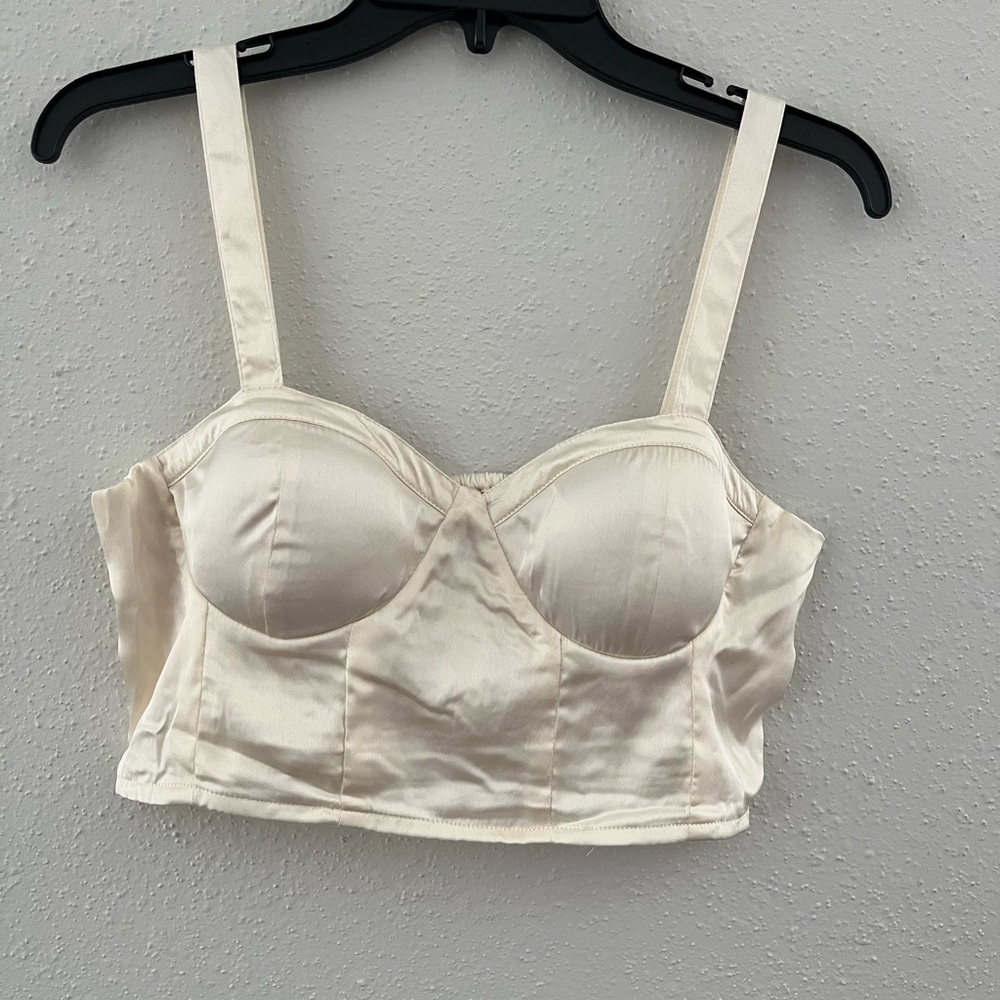 OG collective crop top. Size large. Silky texture. Never worn